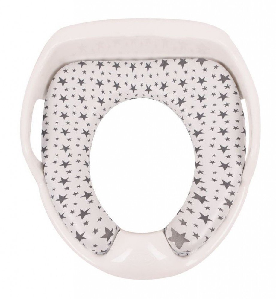 Adaptor toaleta cu pernuta Luxury Gri SeviBebe