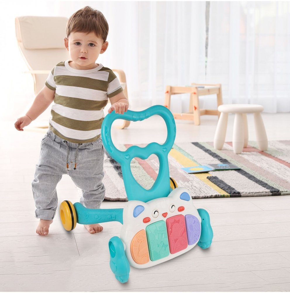 Antepremergator muzical cu pian Kitten Blue – imaginea 3