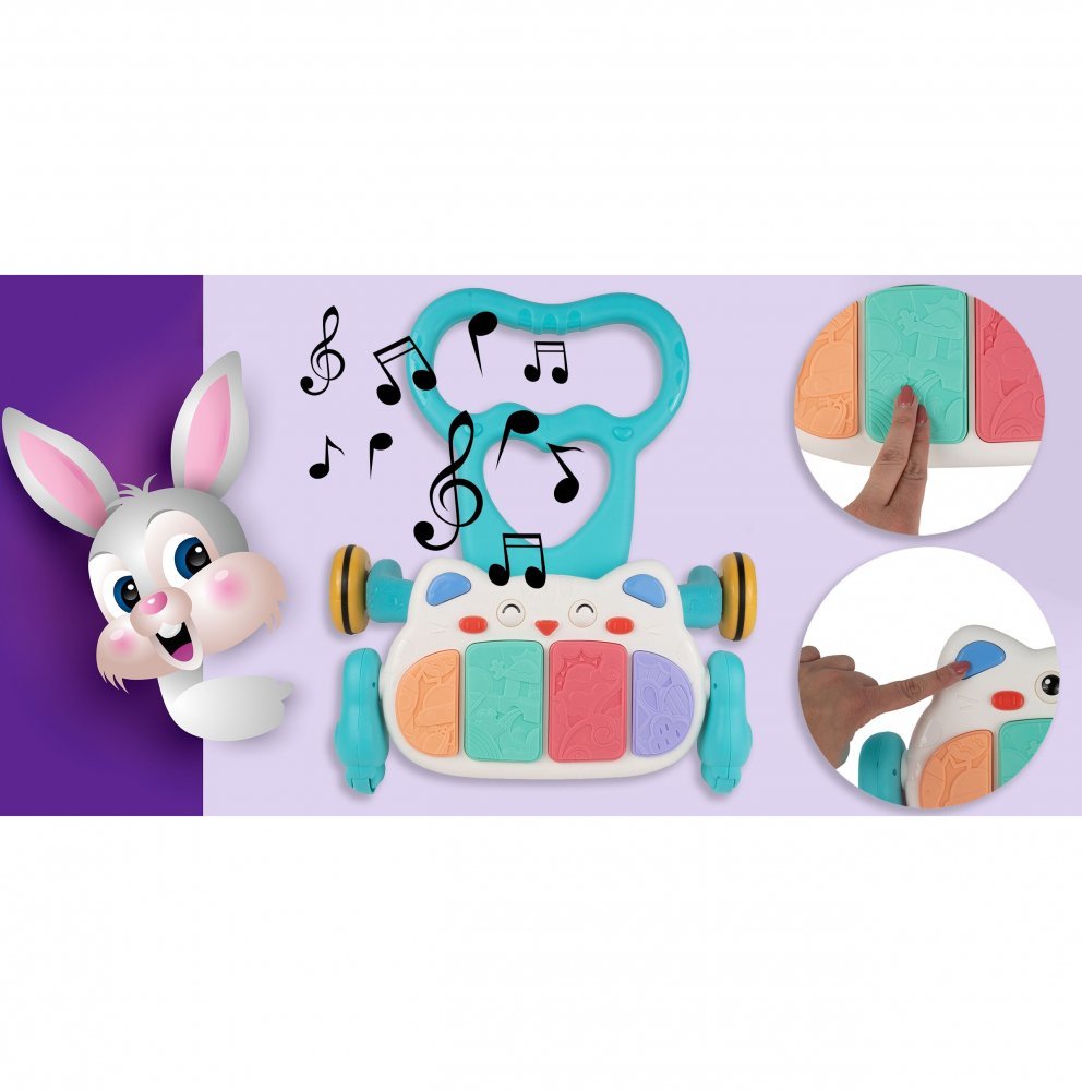 Antepremergator muzical cu pian Kitten Blue – imaginea 5