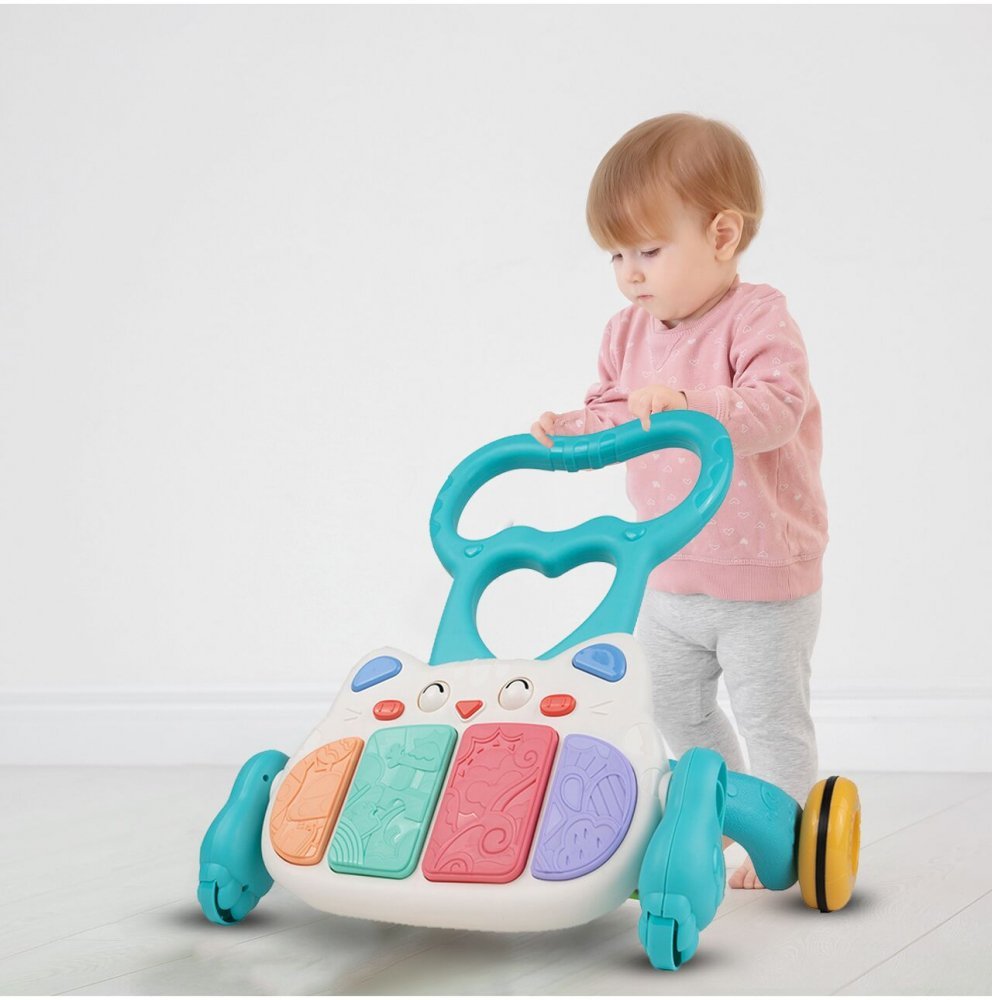 Antepremergator muzical cu pian Kitten Blue – imaginea 6