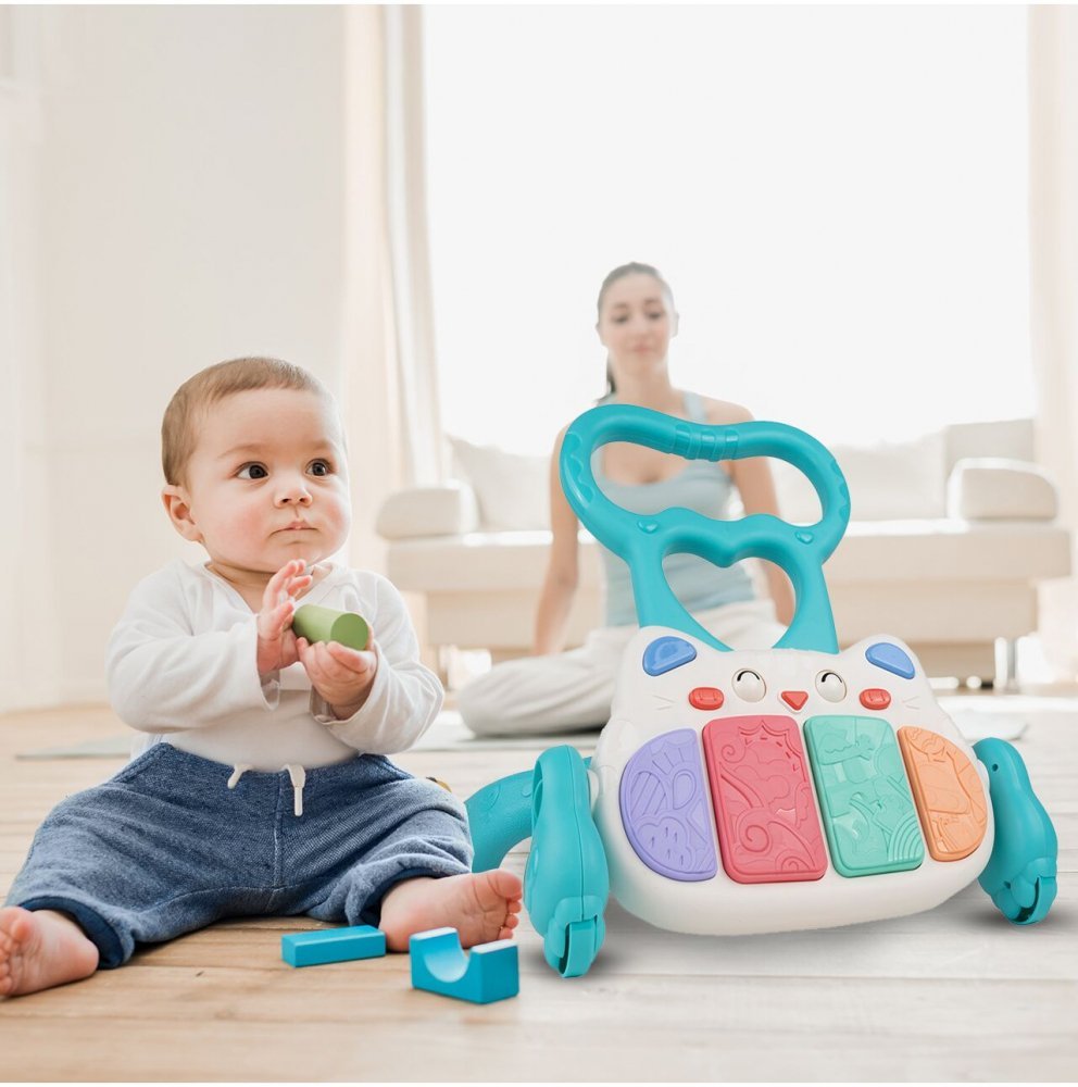 Antepremergator muzical cu pian Kitten Blue – imaginea 7
