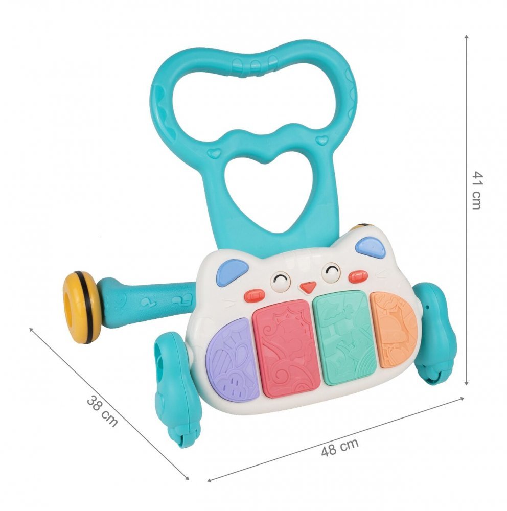 Antepremergator muzical cu pian Kitten Blue – imaginea 8