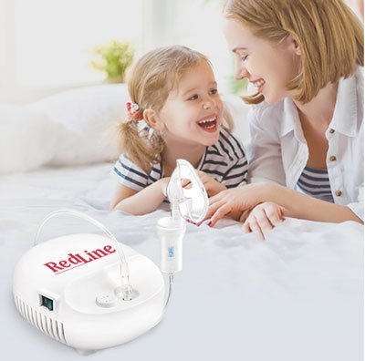 Aparat aerosoli RedLine NB-230C masca pediatrica si masca adulti – imaginea 4