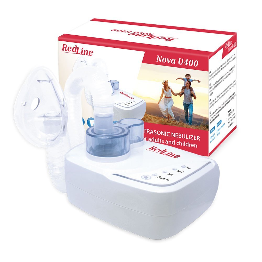 Aparat aerosoli cu ultrasunete RedLine Nova U400, 3 moduri de nebulizare pentru adulti si copii – imaginea 5