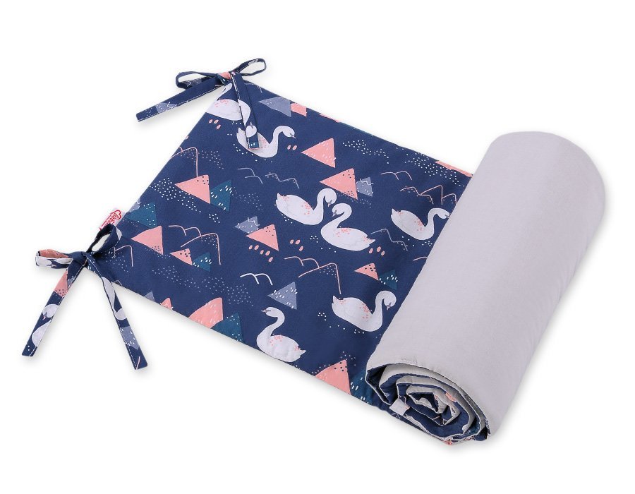 Aparatoare universala pentru patut Swans Navy Blue – imaginea 2