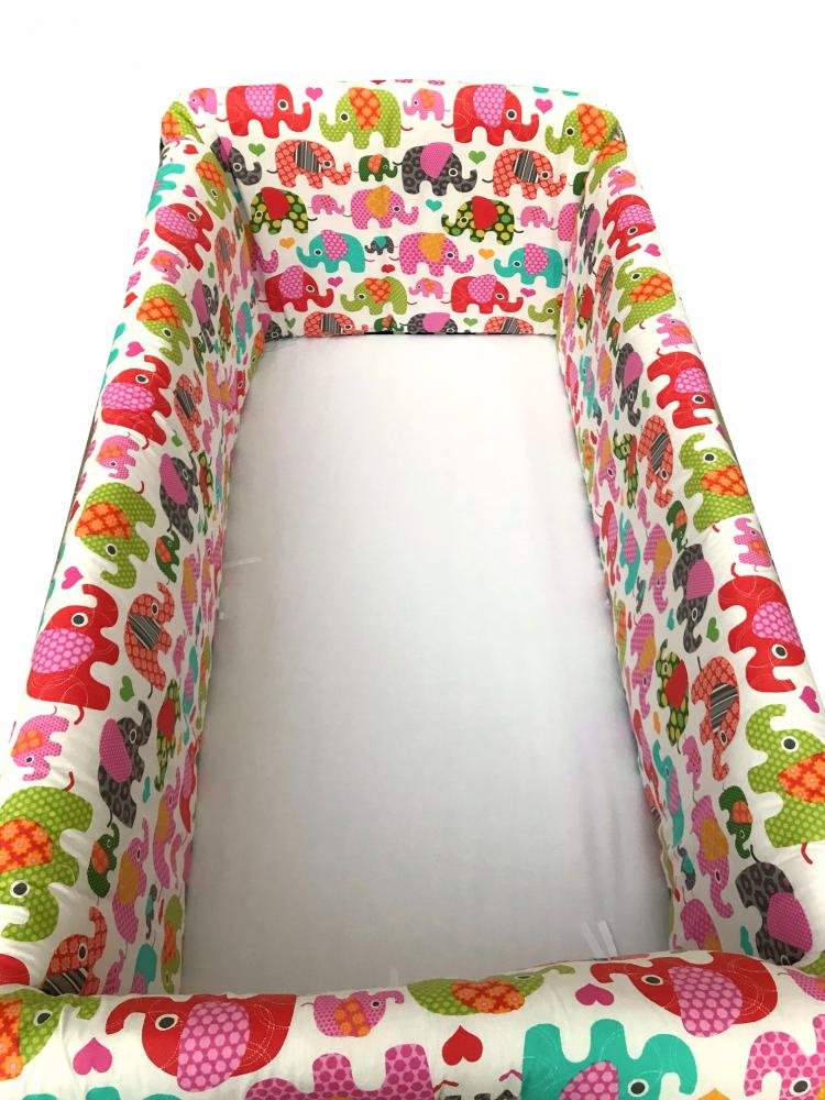Aparatori Maxi Elefantei roz 140×70 cm