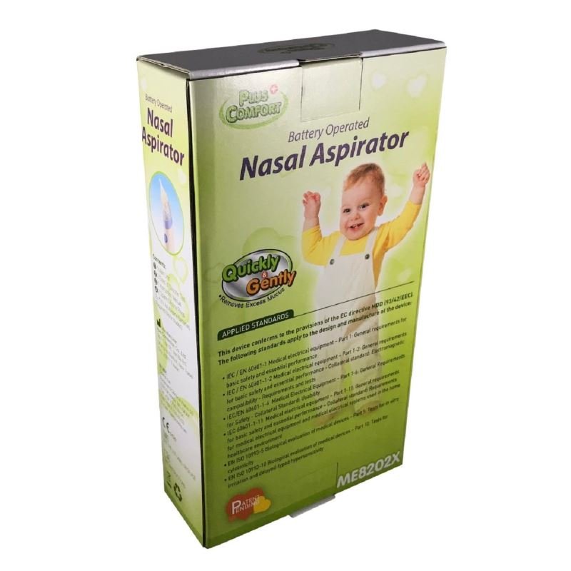 Aspirator nazal electric pentru bebelusi PlusComfort ME8202X – imaginea 2