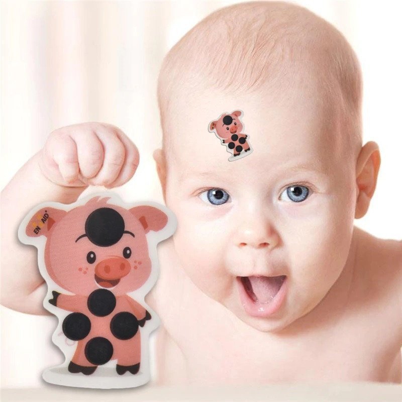 Set 3 Autocolante depistare febra pentru copii – imaginea 2