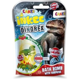 Bila efervescenta Inkee cu surpriza dinozaur