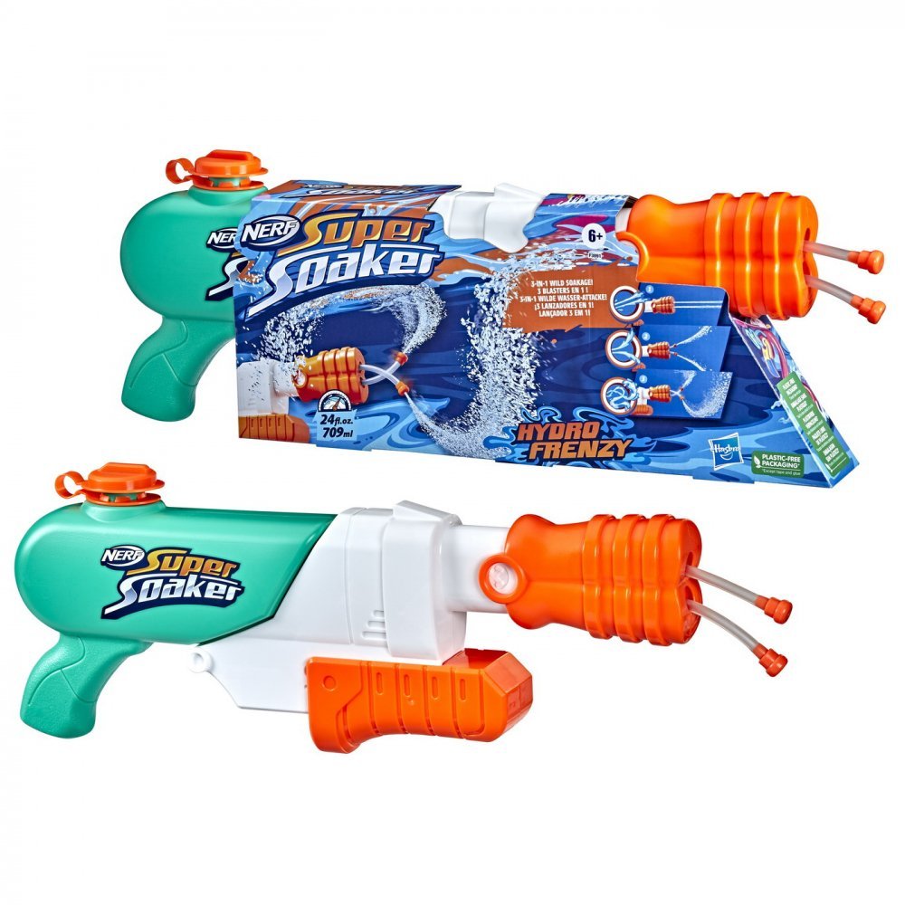 Blaster cu apa Nerf Super Soaker Hydro Frenzy – imaginea 3