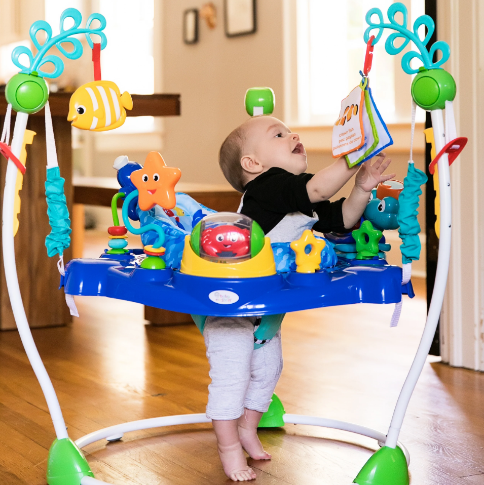 Centru de activitati Baby Einstein Neptunes Ocean Discovery Jumper – imaginea 3