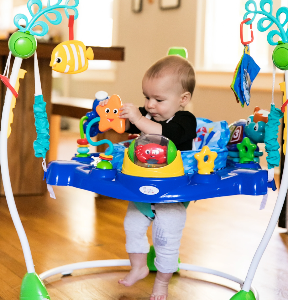 Centru de activitati Baby Einstein Neptunes Ocean Discovery Jumper – imaginea 5