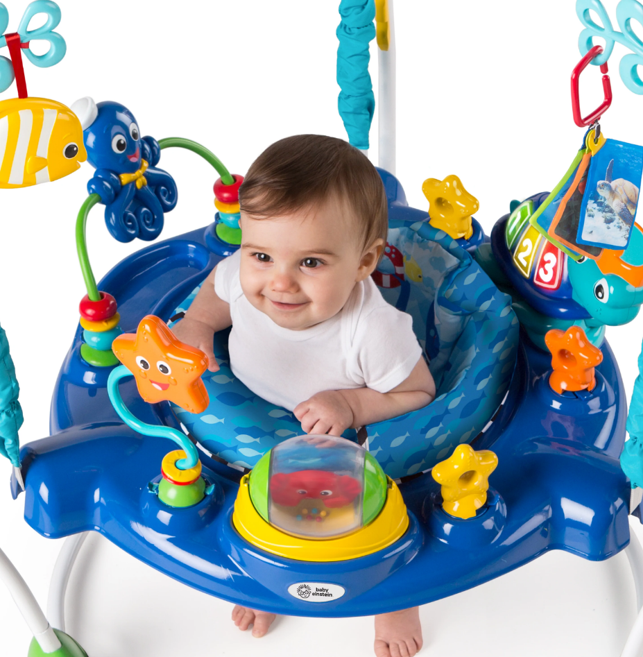 Centru de activitati Baby Einstein Neptunes Ocean Discovery Jumper – imaginea 6