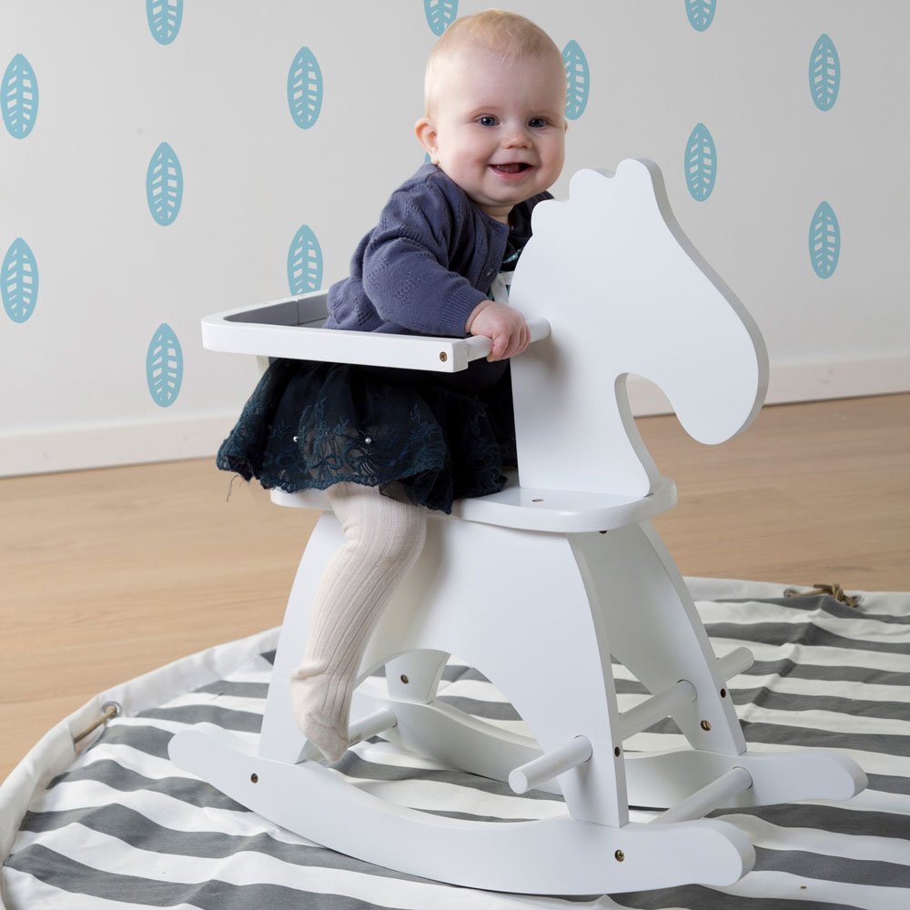 Balansoar Childhome calut Mdf alb – imaginea 3