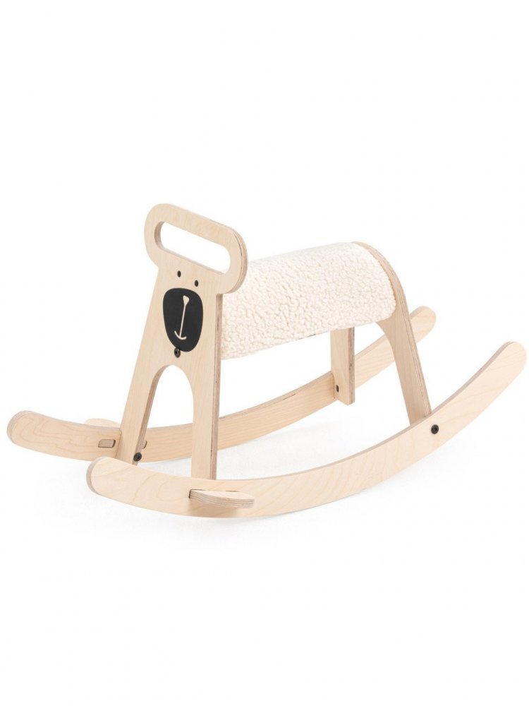 Balansoar copii Pony MamaToyz din lemn – imaginea 3