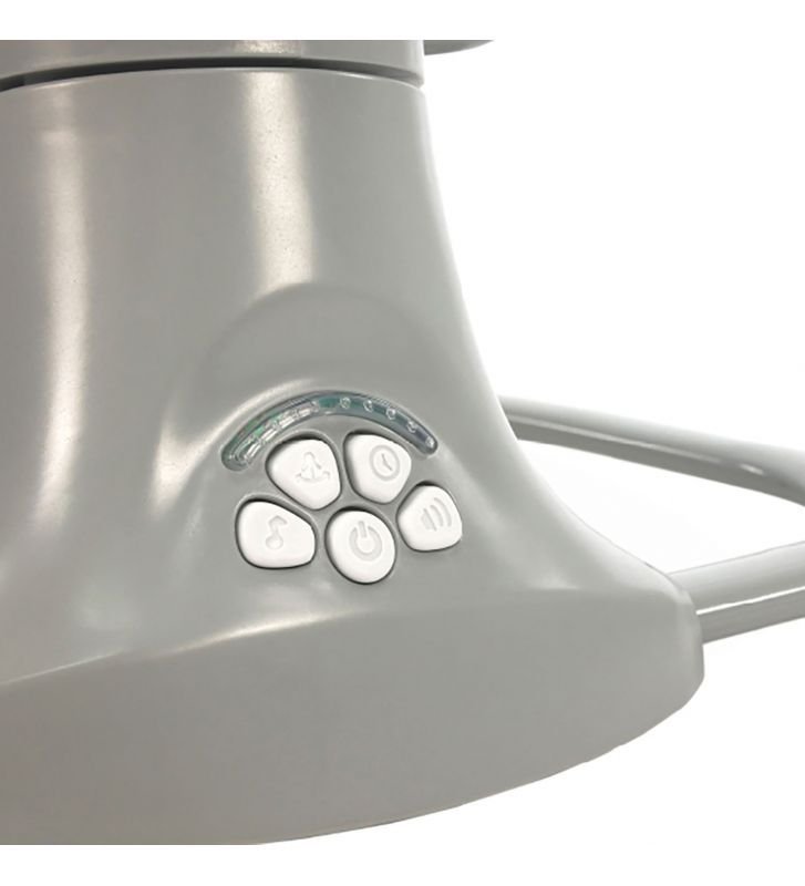 Balansoar electric Khalo pentru copii gri – imaginea 4