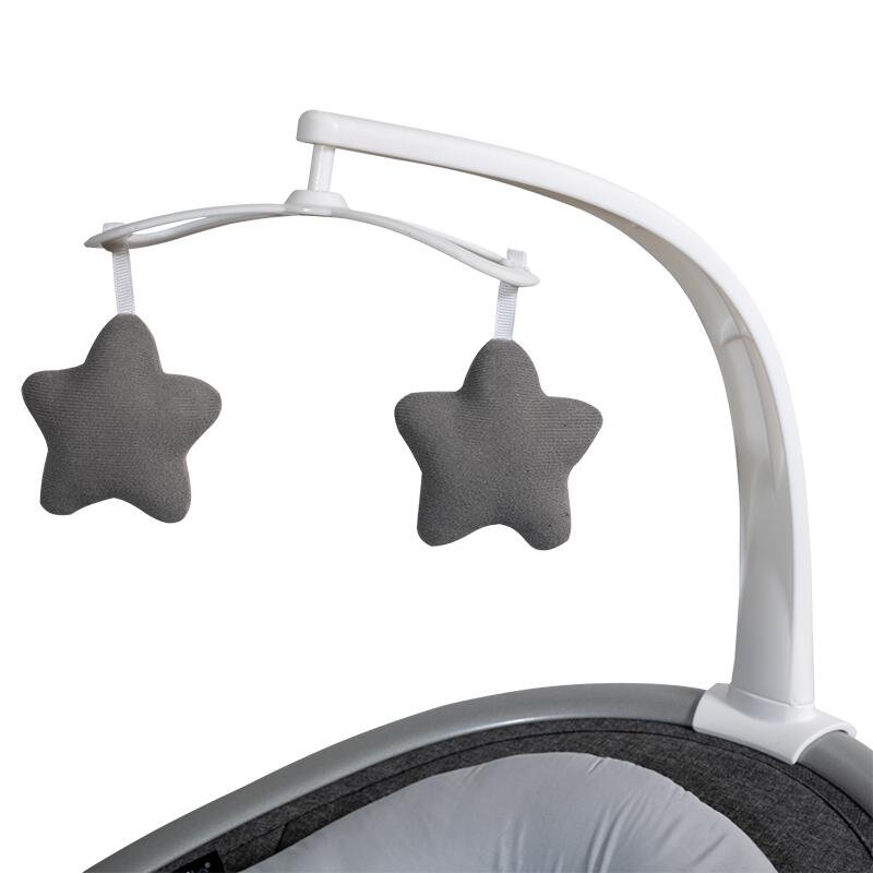 Balansoar multifunctional Coccolle cu telecomanda Freya Anthracite – imaginea 8