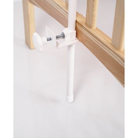 Baldachin din tul pentru patut bebe Sweet Dreams White 160 x 600 cm suport prindere inclus – imaginea 4