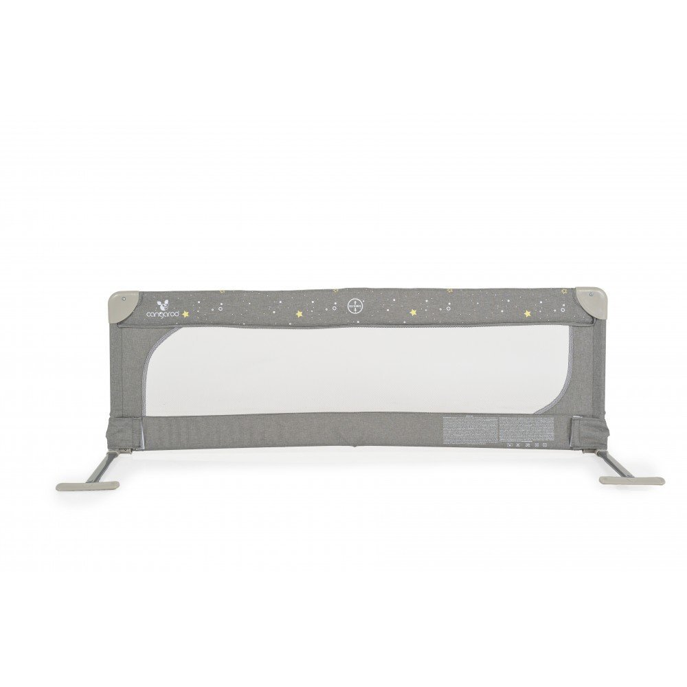 Bariera de protectie pentru pat Cangaroo Safe 130 cm Grey – imaginea 2