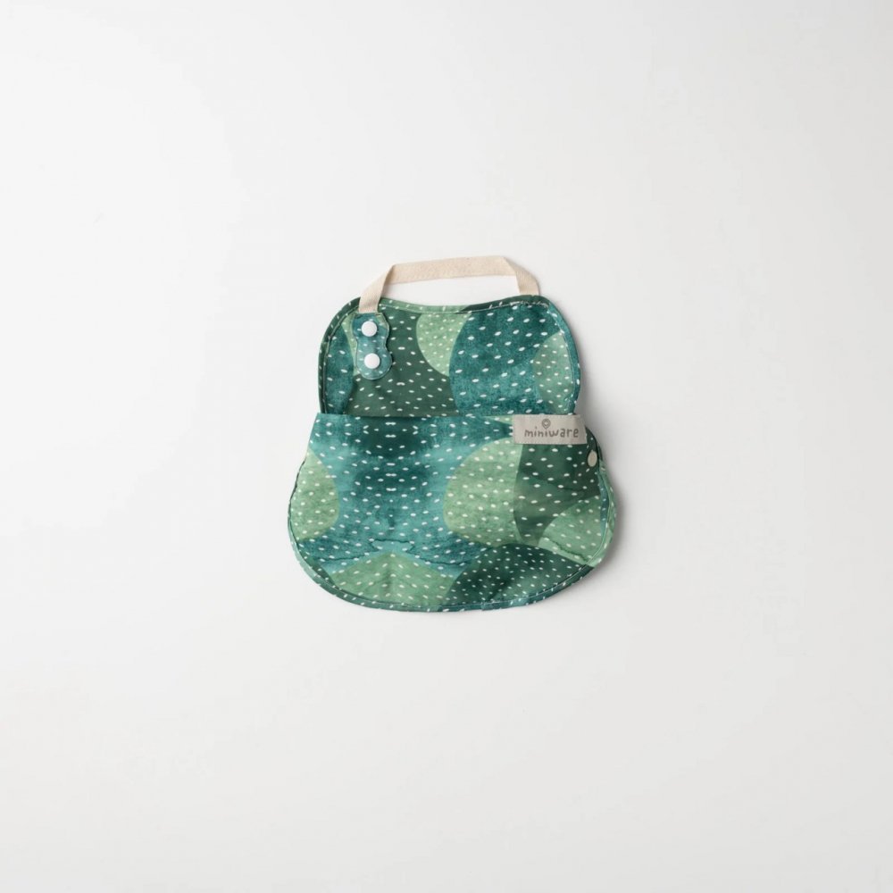 Baveta bebelusi 2 in 1 Miniware Catch Cover Prickly Pear – imaginea 3