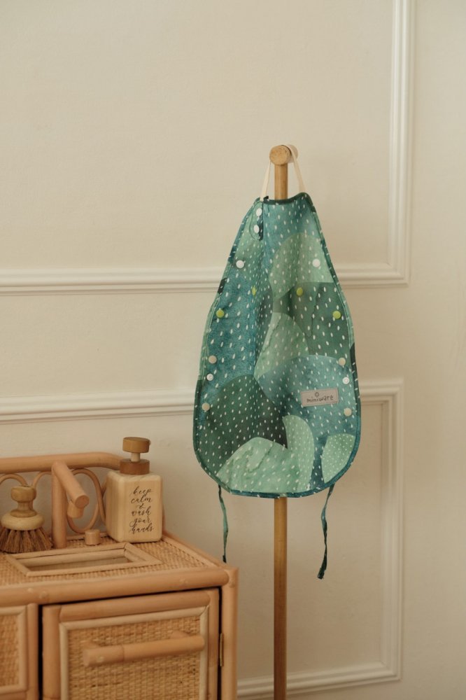 Baveta bebelusi 2 in 1 Miniware Catch Cover Prickly Pear – imaginea 5