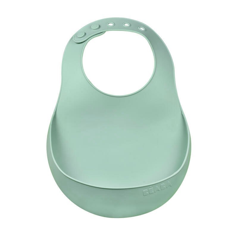 Baveta silicon Beaba Sage Green – imaginea 5