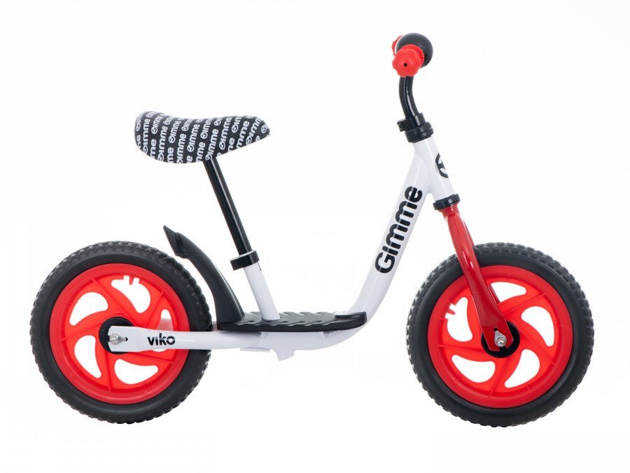 Bicicleta copii fara pedale Viko Red 11 inch, varsta 3-6 ani, inaltimea de 85-100 cm, roti din material EVA rezistent,  inaltime sezut reglabila 30-42 cm, sarcina maxima de pana la 30 kg – imaginea 7