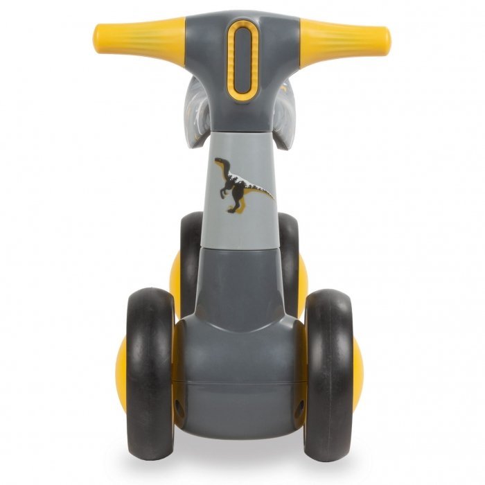 Ride-On pentru copii fara pedale Kidwell Petito Dino, varsta 1-3 ani, greutatea maxima a copilului 20 kg, roti din spuma EVA, sa conturata, moale, din piele ecologica – imaginea 3