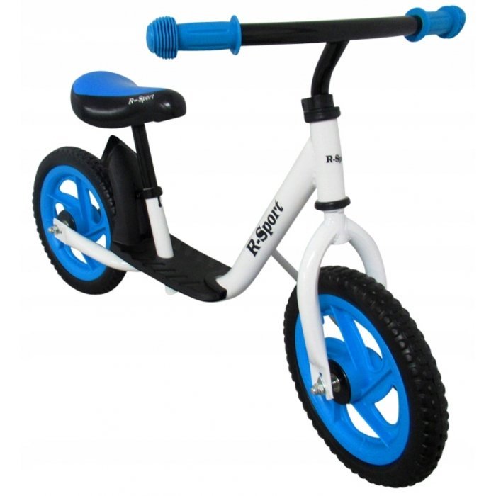 Bicicleta copii fara pedale R5 albastru R-Sport, cu suport pentru picioare, 11 inch, varsta 2-5 ani, roti din spuma EVA, scaun reglabil pe inaltime, sarcina maxima admisa 30 kg – imaginea 3