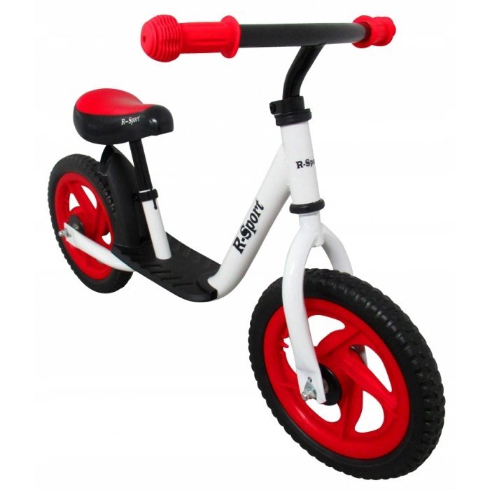 Bicicleta copii fara pedale R5 rosu R-Sport, cu suport pentru picioare, 11 inch, varsta 2-5 ani, roti din spuma EVA, scaun reglabil pe inaltime, sarcina maxima admisa 30 kg – imaginea 2