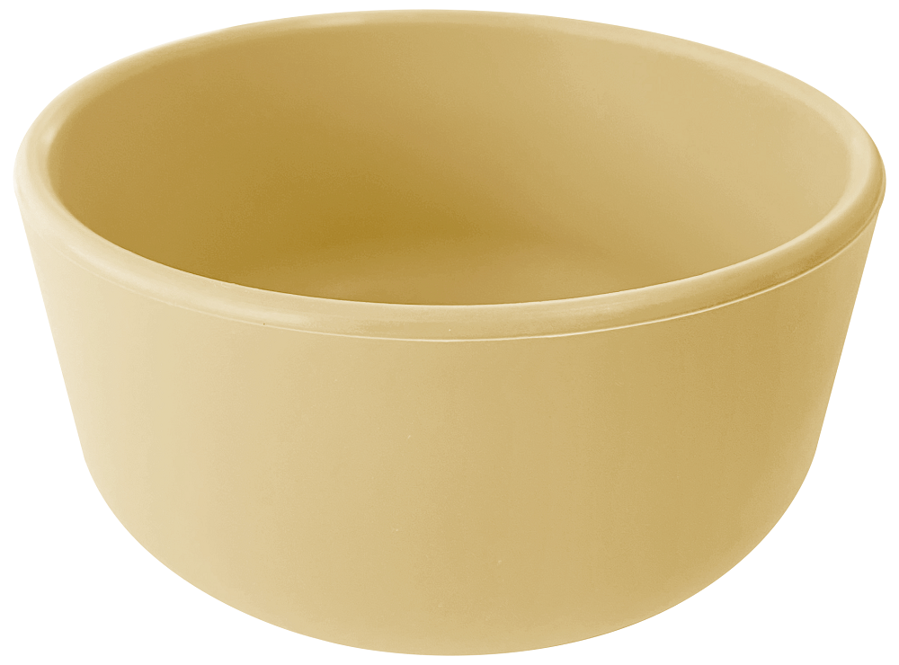 Bol Minikoioi Premium Silicone Mellow Yellow – imaginea 6