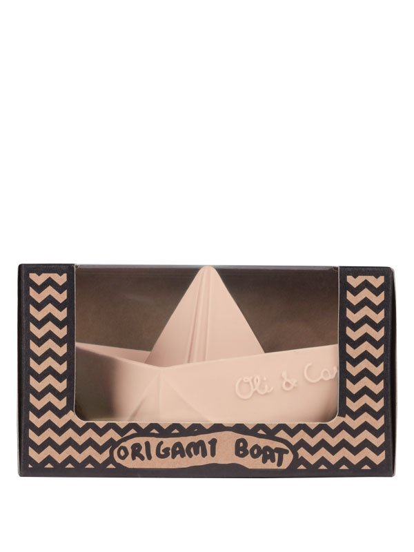 Jucarie pentru baie Barcuta Origami nude