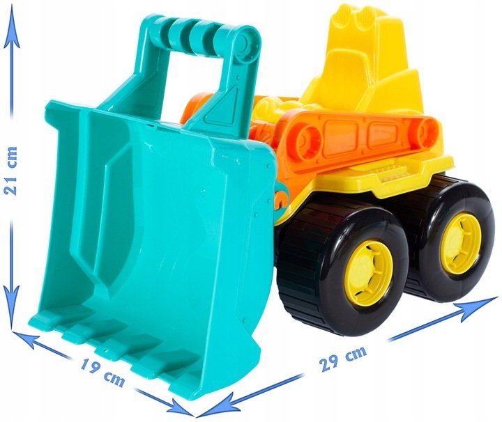 Buldozer cu accesorii pentru nisip – imaginea 5