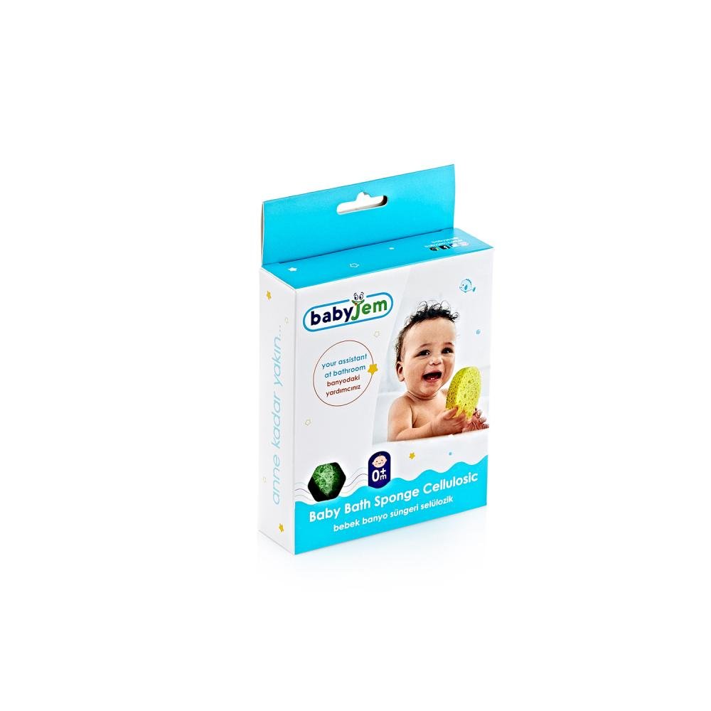 Burete natural pentru copii BabyJem Blue – imaginea 2