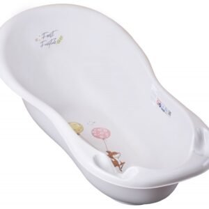 Cadita Tega Baby Forest 102 cm cu senzor de temperatura crem