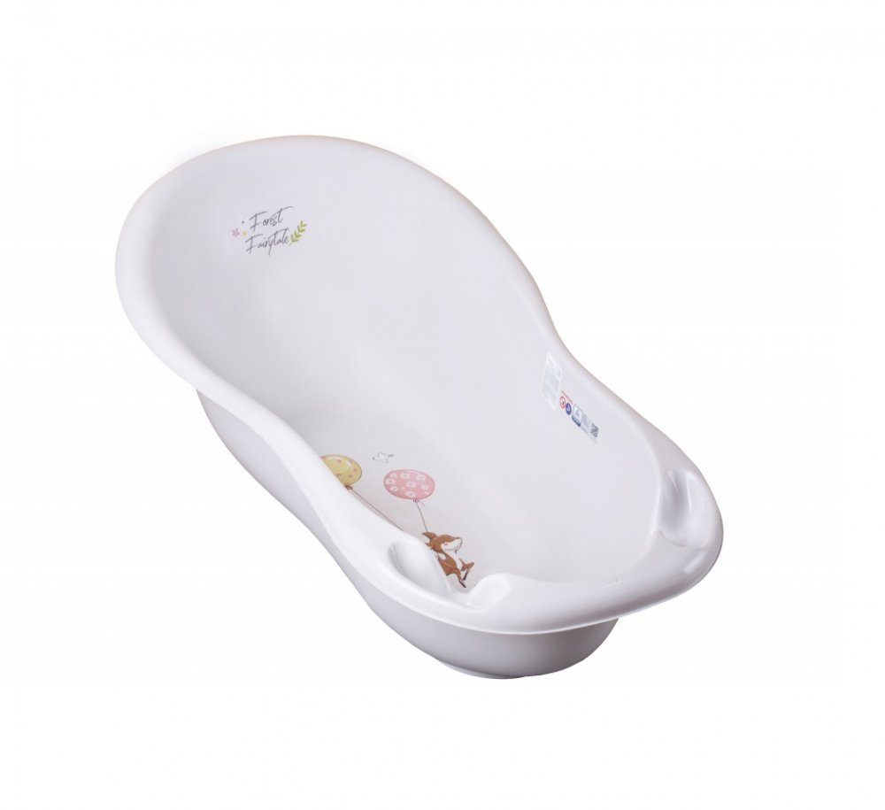 Cadita Tega Baby Forest 102 cm cu senzor de temperatura crem – imaginea 2