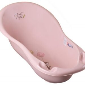 Cadita Tega Baby Forest 86 cm cu senzor de temperatura Roz
