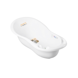 Cadita Tega baby cu senzor de temperatura 102 cm WildFree Elefant