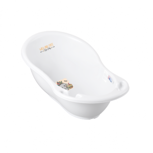 Cadita Tega baby cu senzor de temperatura 86 cm WildFree Elefant