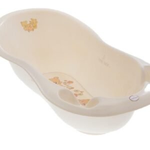 Cadita copii Tega Baby Lux Bear 86 cm Beige