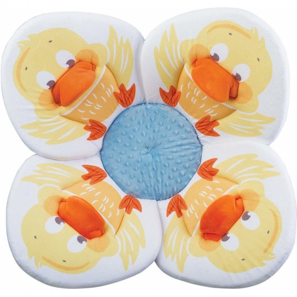 Cadita de plus si salteluta de joaca Lotus BloomingBath Ratusca – imaginea 4