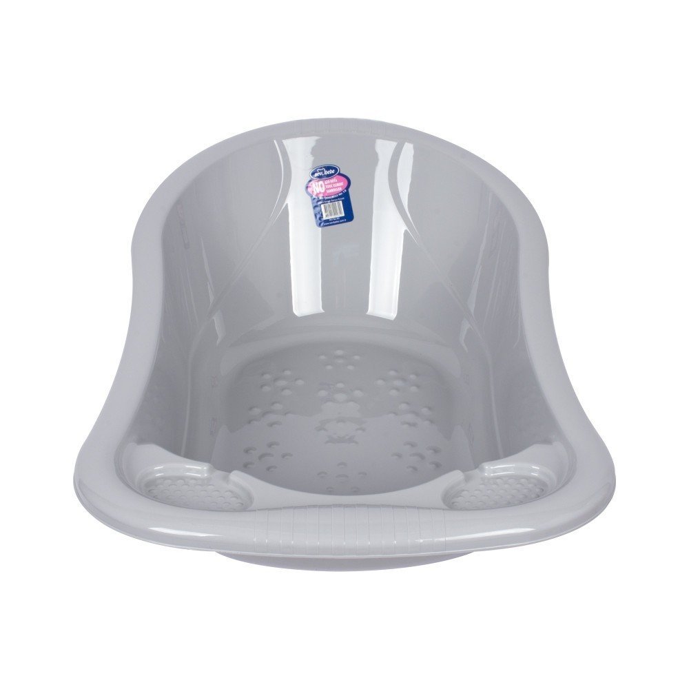 Cadita standard gri cu dop SeviBebe – imaginea 4