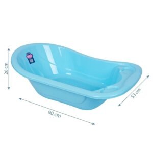 Cadita standard SeviBebe cu dop turqoise