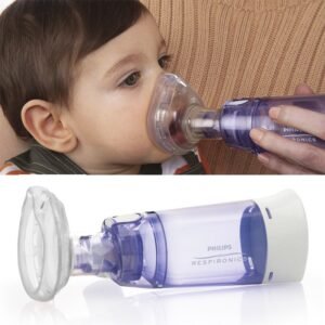 Camera de inhalare Philips Respironics Optichamber Diamond cu masca 0-18 luni