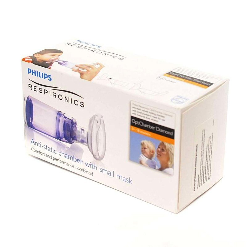 Camera de inhalare Philips Respironics Optichamber Diamond cu masca 0-18 luni – imaginea 4