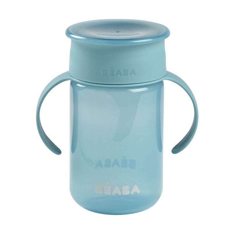 Cana de invatare Beaba 340 ml Blue – imaginea 4