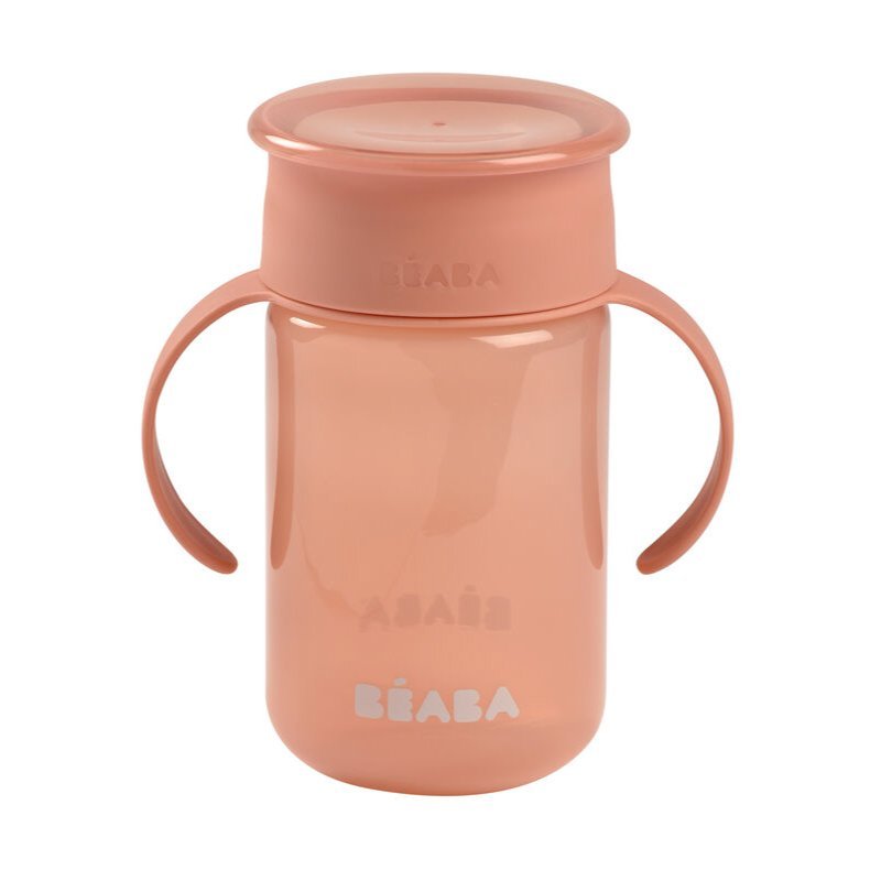 Cana de invatare Beaba 340 ml pink – imaginea 4