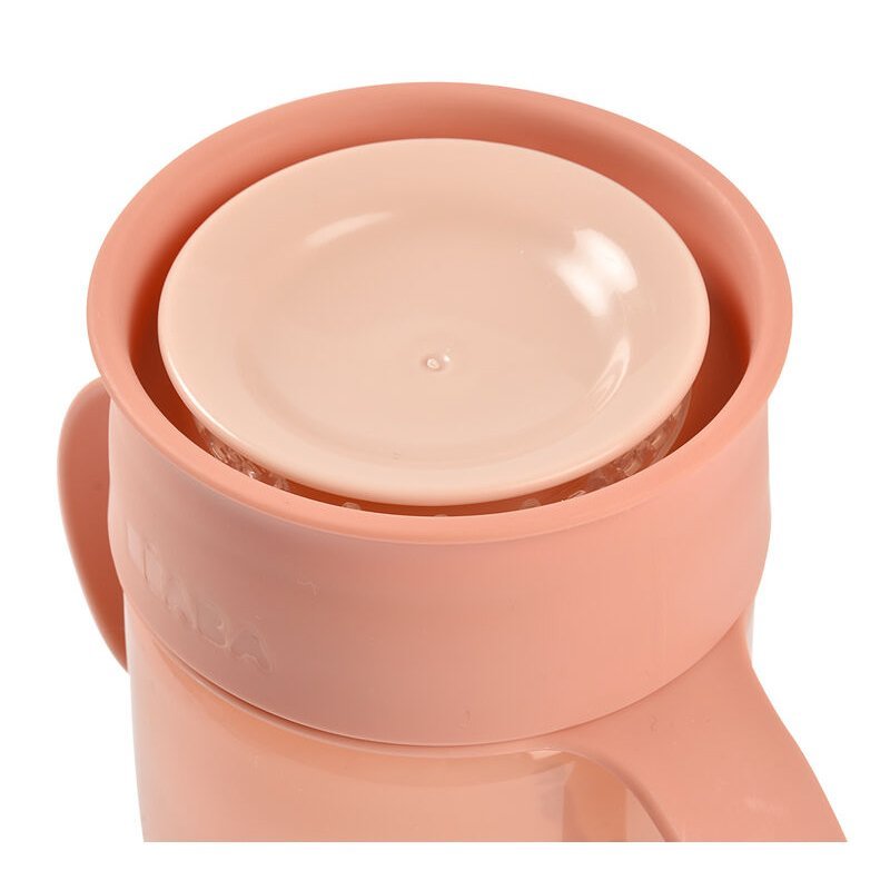 Cana de invatare Beaba 340 ml pink – imaginea 2