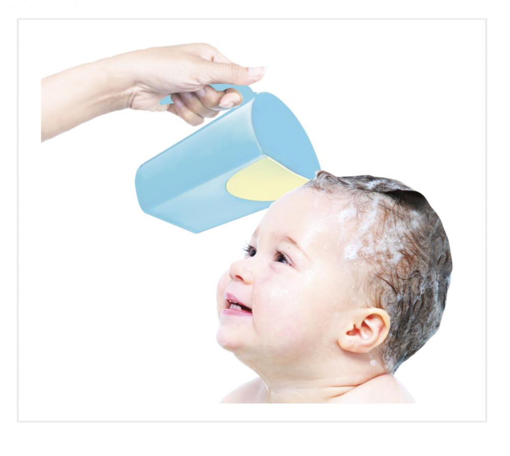 Cana pentru clatire BabyJem Magic Cup Blue