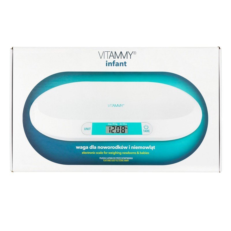 Cantar electronic Vitammy Infant pentru prematuri, nou-nascuti si bebelusi Ecran LCD – imaginea 4